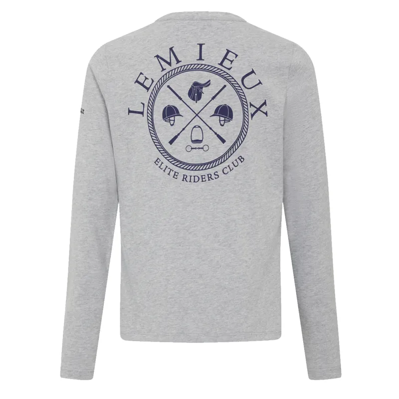 LeMieux Young Rider Lara Long Sleeve Tee - Grey-2